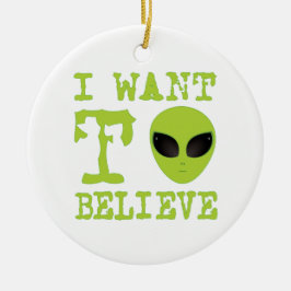 Adorno De Cerámica Quiero creer