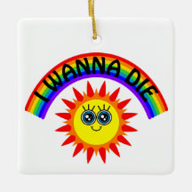 Quiero morir - Sol sonriente arcoiris