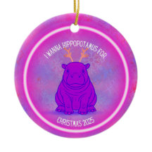 Quiero un hipopótamo para Navidad - Púrpura