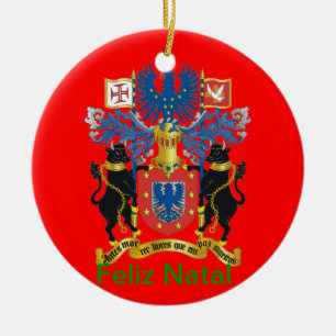 Adorno De Cerámica Rabo de Peixe* Ornament