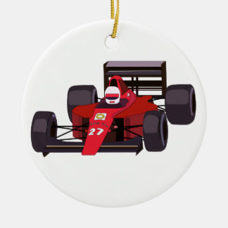 Adorno De Cerámica Race Car