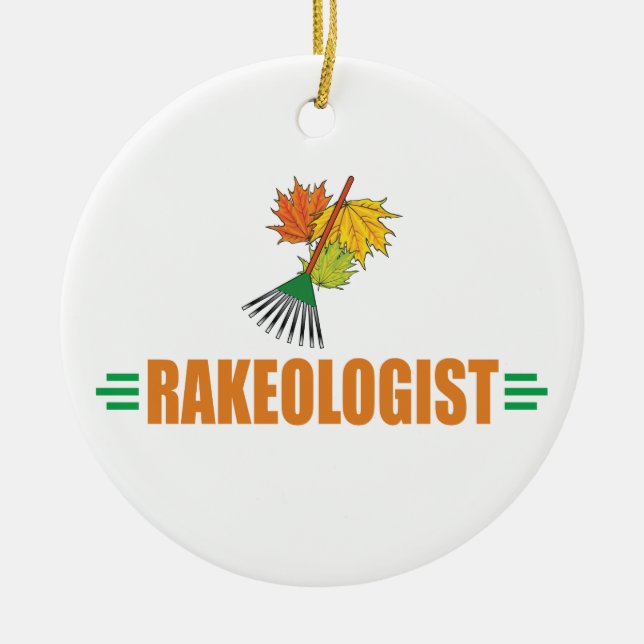 Adorno De Cerámica racha de hoja nueva (Frente)