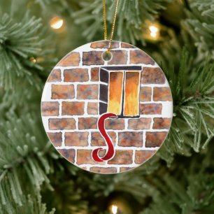 Adorno De Cerámica Rahab — Jesse Tree Keepsake Ornament