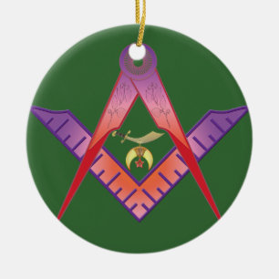 Adorno De Cerámica Raíces de Shriners