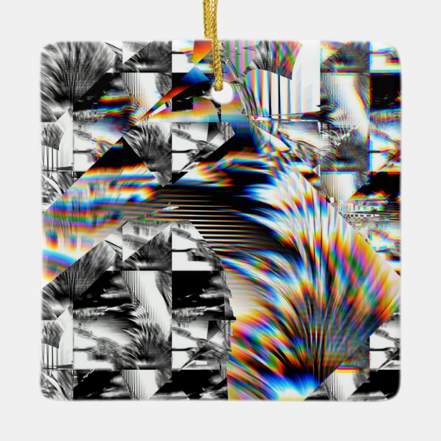 Adorno De Cerámica Rainbow Assault  Ceramic Ornament (Anverso)