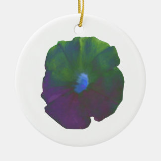 Adorno De Cerámica Rainbow Petunia Custom Birthday