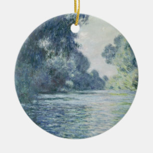 Adorno De Cerámica Rama de Claude Monet el   del Sena cerca de