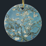 Adorno De Cerámica Ramas de la almendra de Vincent van Gogh el | en<br><div class="desc">La almendra ramifica en la floración,  1890,  biblioteca de Vincent van Gogh_x000D_ DGA593582_x000D_ _x000D_ De Agostini Picture</div>
