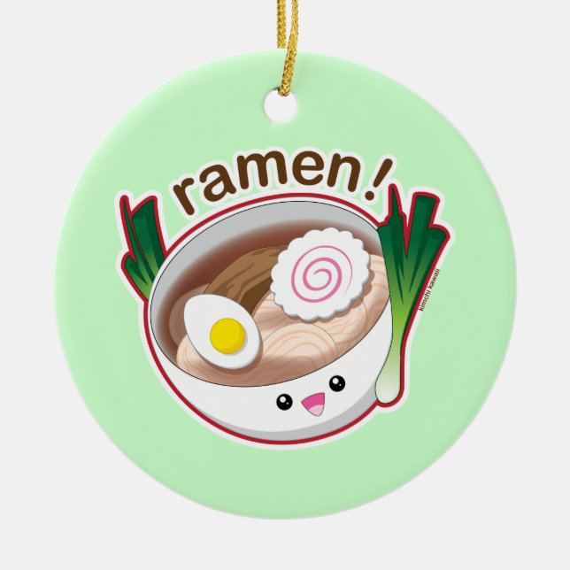 Adorno De Cerámica ¡Ramen! (Frente)