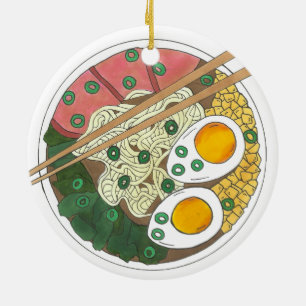 Adorno De Cerámica Ramen Noodles Bowl Restaurante japonés de comida g