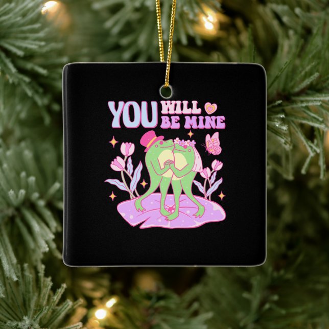 Adorno De Cerámica Rana Cuta - Serás Mía (Árbol)