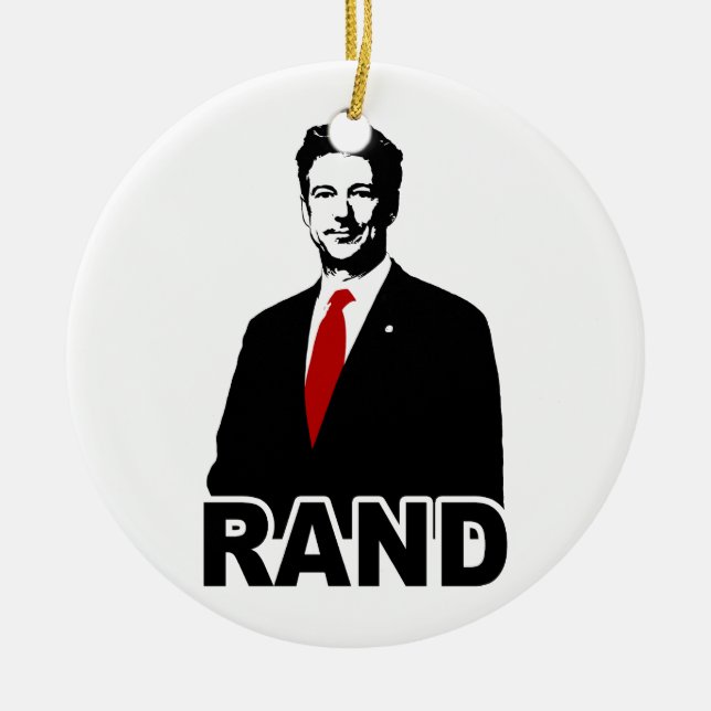 Adorno De Cerámica Rand Paul (Frente)