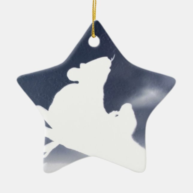 Adorno De Cerámica Rata (Frente)