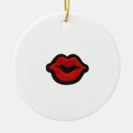 Adorno De Cerámica Ravens Kiss - CYO - Ornament