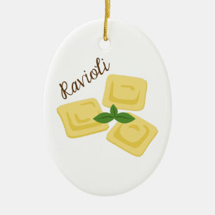 Adorno De Cerámica Raviolis