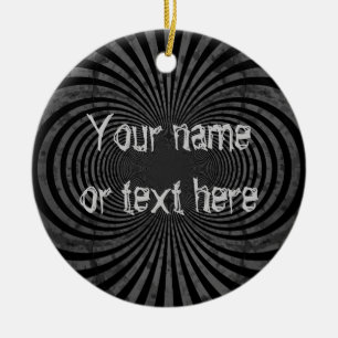 Adorno De Cerámica Rayas sucias retras