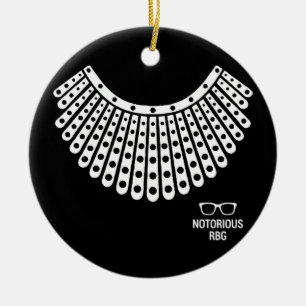 Adorno De Cerámica RBG, Ruth Bader Ginsburg, célebre RBG