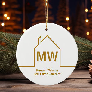 Adorno De Cerámica Real Estate Company Moda personalizada Realtor de 