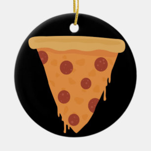 Adorno De Cerámica Rebanada de la pizza