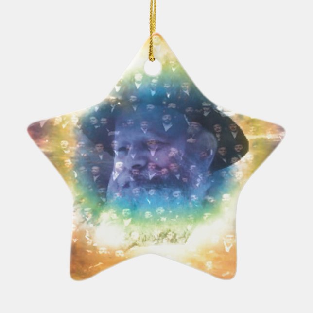 Adorno De Cerámica Rebbe (Frente)