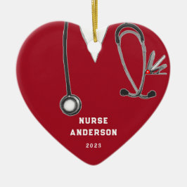 Adorno De Cerámica Recaudación de Graduación de Enfermeras Personaliz