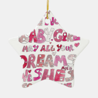 Adorno De Cerámica Recepción a la niña del mundo