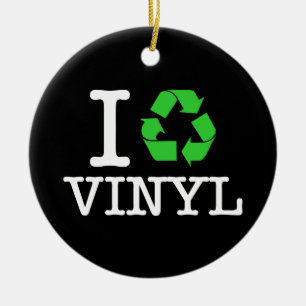 Adorno De Cerámica Reciclar vinilo