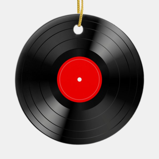 Adorno De Cerámica Record_LP (Frente)