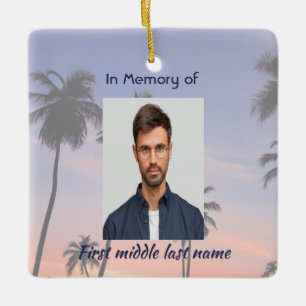 Adorno De Cerámica Recuerdo conmemorativo cristiano Océano Playa Trop