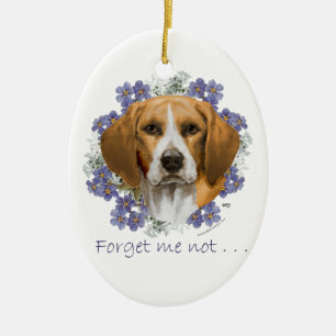 Adorno De Cerámica Recuerdo de Beagle