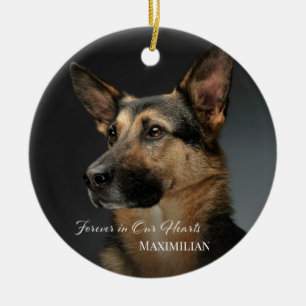 Adorno De Cerámica Recuerdo de Foto de Mascota Memorial para Siempre