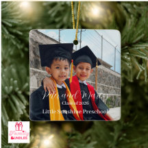 Recuerdo de graduación de preescolar para niños