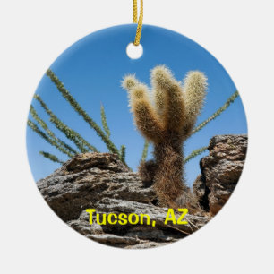 Adorno De Cerámica Recuerdo de Tucson Arizona