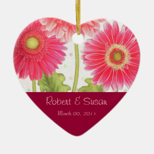 Adorno De Cerámica Recuerdo del favor de la boda