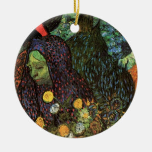 Adorno De Cerámica Recuerdo del jardín en Etten de Vincent van Gogh