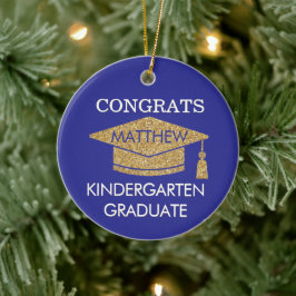 Adorno De Cerámica ¡Recuerdo! Felicidades Graduado de Kinder
