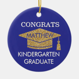 Adorno De Cerámica ¡Recuerdo! Felicidades Graduado de Kinder