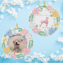 Recuerdo personalizado de foto y nombre rosa paste