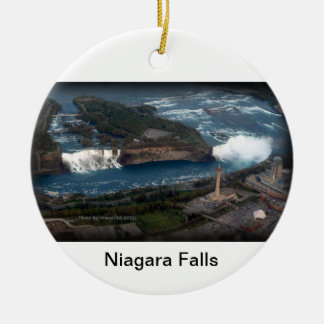 Adorno De Cerámica Recuerdo y regalo de Niagara Falls