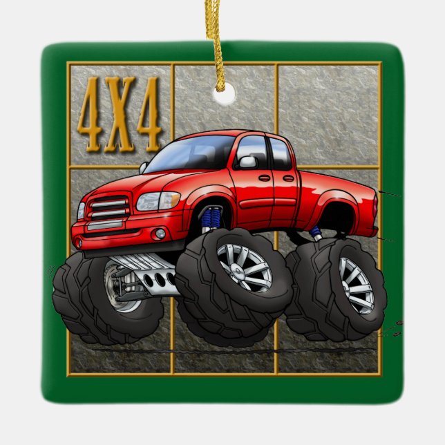 Adorno De Cerámica Red_Tundra (Anverso)