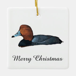 Adorno De Cerámica Redhead Duck