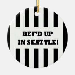 Adorno De Cerámica Refd en Seattle con árbitros de reemplazo