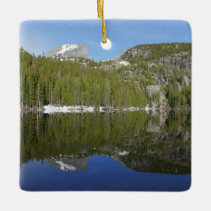 Adorno De Cerámica Reflejo del lago Bear I