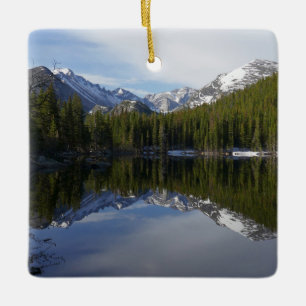 Adorno De Cerámica Reflejo del lago Bear II