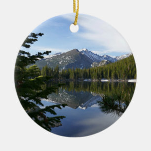 Adorno De Cerámica Reflejo del lago Bear III