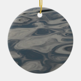 Adorno De Cerámica Reflejos en el agua