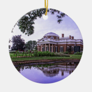 Adorno De Cerámica Reflexión de Monticello