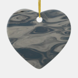 Adorno De Cerámica Reflexiones sobre el agua