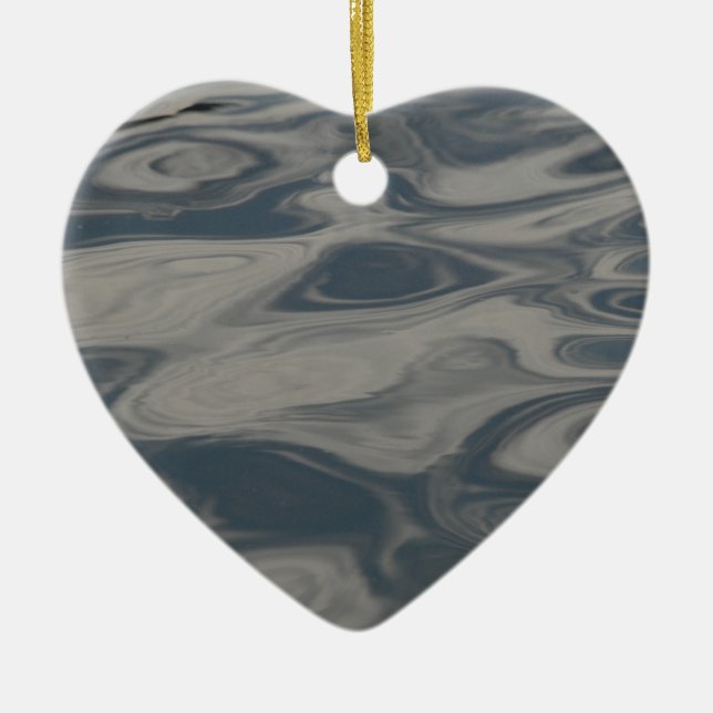 Adorno De Cerámica Reflexiones sobre el agua (Frente)