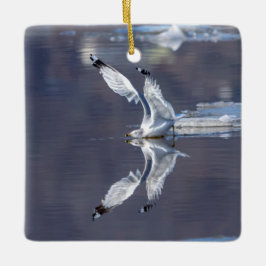 Adorno De Cerámica Reflexiones sobre Gull